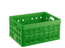 Vouwkrat 32 L groen