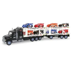 Vrachtwagen incl 8 auto's