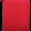 Washand 15 x 21 cm rood