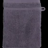 Washandje dark grey 16x21 cm