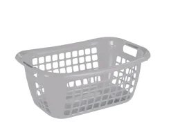 Wasmand zilver 55 cm