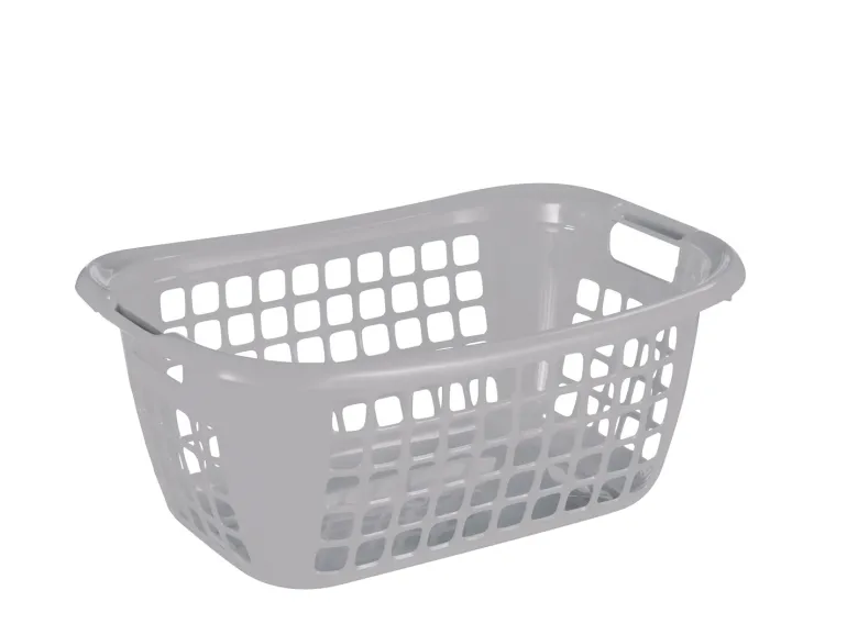 Wasmand zilver 55 cm