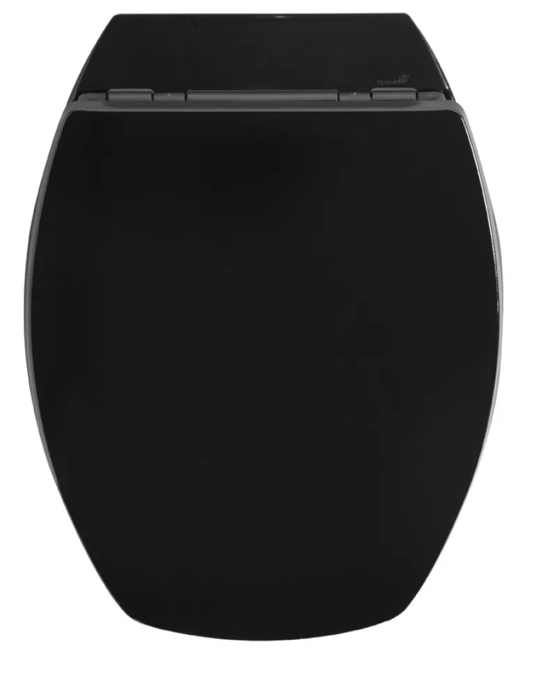 Wc zitting Baccara zwart
