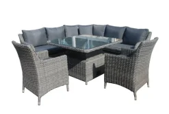 Wicker loungeset - eetset Australië