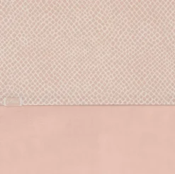 Wieglaken 75 x 100 cm Snake Pale Pink Katoen