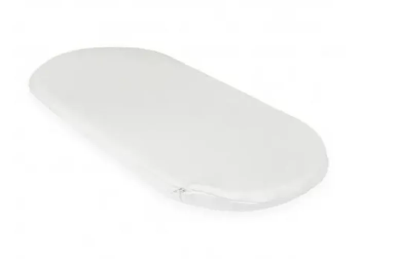 Wiegmatras ovaal 35x74x4 cm
