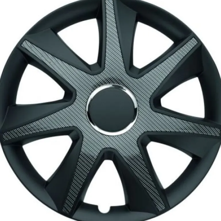 Wieldeksel 16 set van 4 carbon dark