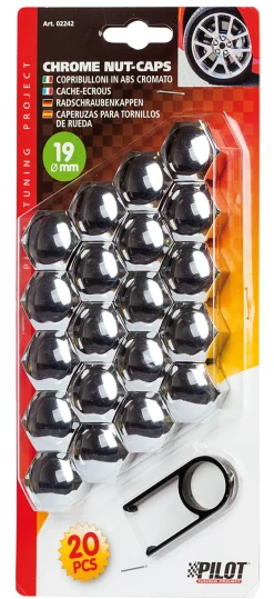 Wielmoerdoppen ABS x20 19mm