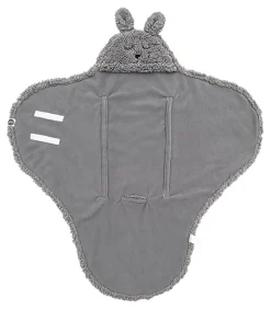 Wikkeldeken Bunny Storm Grey