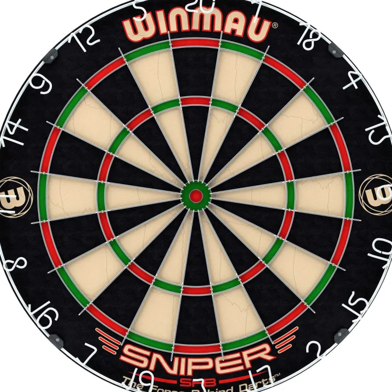 Winmau Sniper Dartbord + 2 sets dartpijlen
