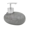 Zeepdispenser Pebble stone grijs