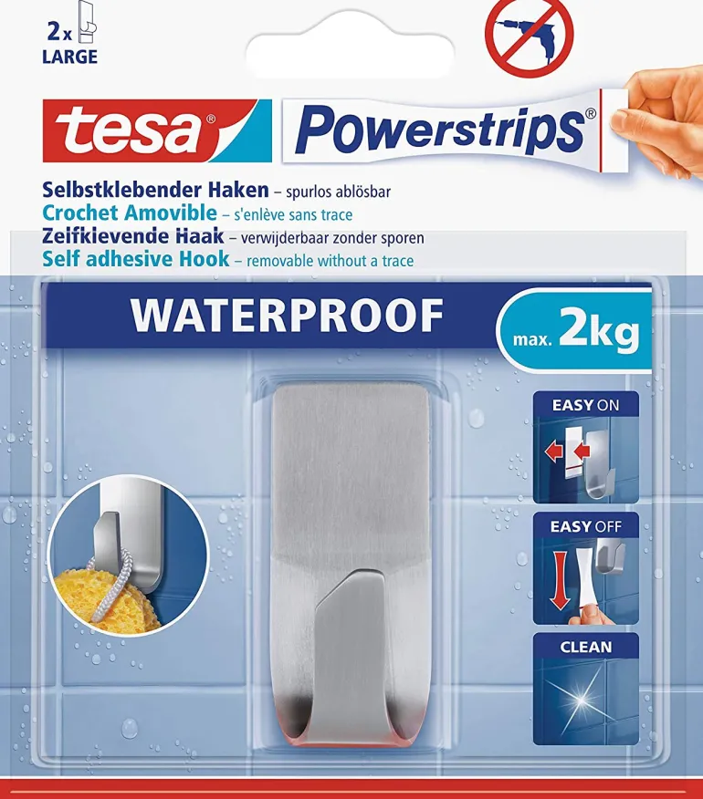 Zelfklevende badkamerhaak