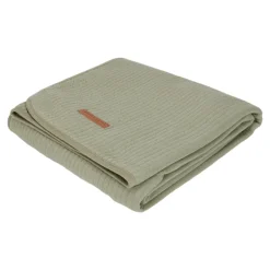 Zomerdeken wieg 70x100cm Pure Olive