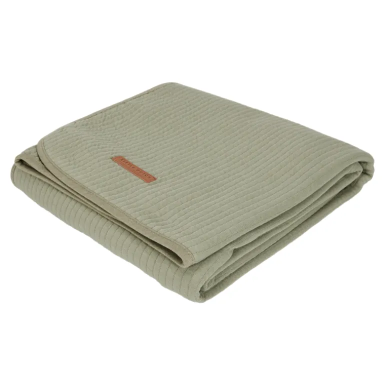 Zomerdeken wieg 70x100cm Pure Olive