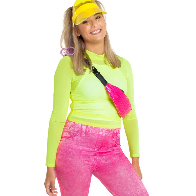 Zonneklep Fluo Geel